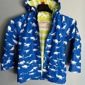 2/25$ 🌈  NWOT Hatley color changing dinosaur rain jacket